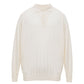 White Cashemere Polo Shirt