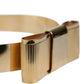 Gold Brass Adjustable Women Waist Chain Belt