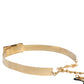 Gold Brass Adjustable Women Waist Chain Belt