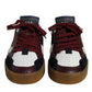 Multicolor Miami Leather Low Top Sneakers Shoes
