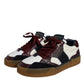 Multicolor Miami Leather Low Top Sneakers Shoes