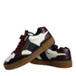 Multicolor Miami Leather Low Top Sneakers Shoes