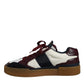 Multicolor Miami Leather Low Top Sneakers Shoes