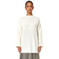 White Recycled Wool Women Sweater