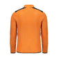 Orange Polyester Men Sweater