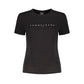 Black Cotton Tops & T-Shirt