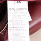Elegant Bordeaux Leather Bomber Jacket