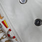 White Double Breasted Blazer Coat Jacket