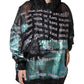 Multicolor Print Hooded Sweatshirt Sweater