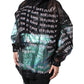 Multicolor Print Hooded Sweatshirt Sweater