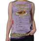 Purple Silk Caponata Siciliana Print Tank Top
