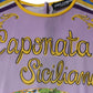 Purple Silk Caponata Siciliana Print Tank Top