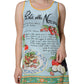 Multicolor Pasta Alla Norma Print Tank Top