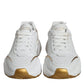 White Gold DAYMASTER Leather Sneakers Shoes