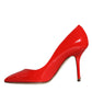 Red Patent Leather Bellucci Heel Pumps Shoes