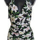 Black Lily Halter Swimwear Beachwear Swimsuit