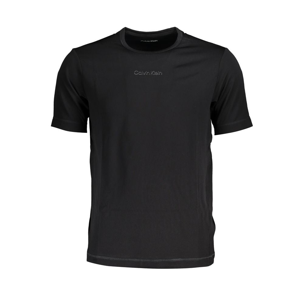 Black Polyester T-Shirt