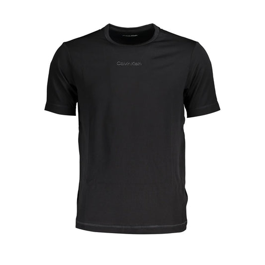 Black Polyester T-Shirt
