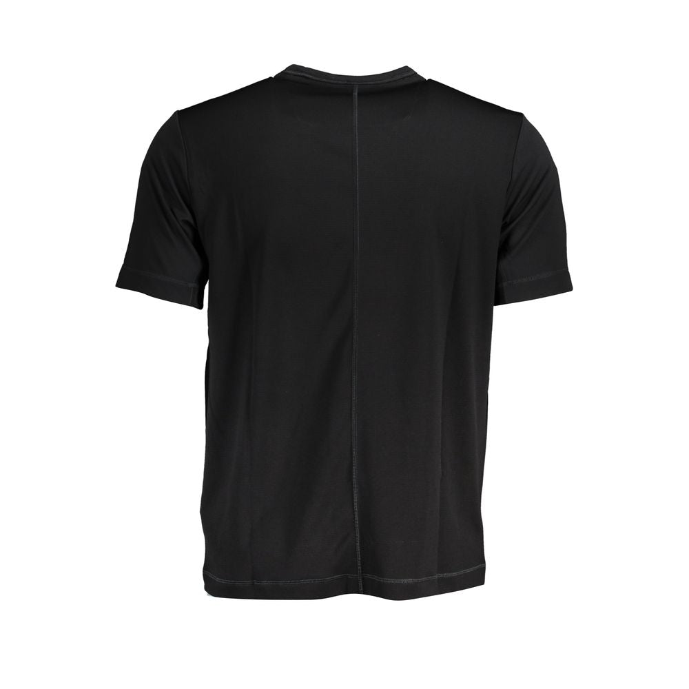 Black Polyester T-Shirt