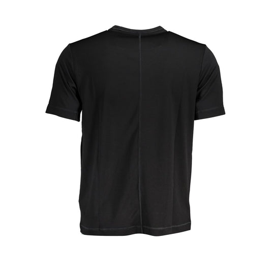 Black Polyester T-Shirt