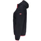 Black Polyester Women Jacket