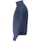 Blue Polyester Men Jacket