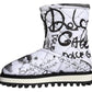 White Polyester Boot