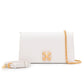 White Leather Crossbody Bag