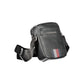 Black Polyethylene Shoulder Bag
