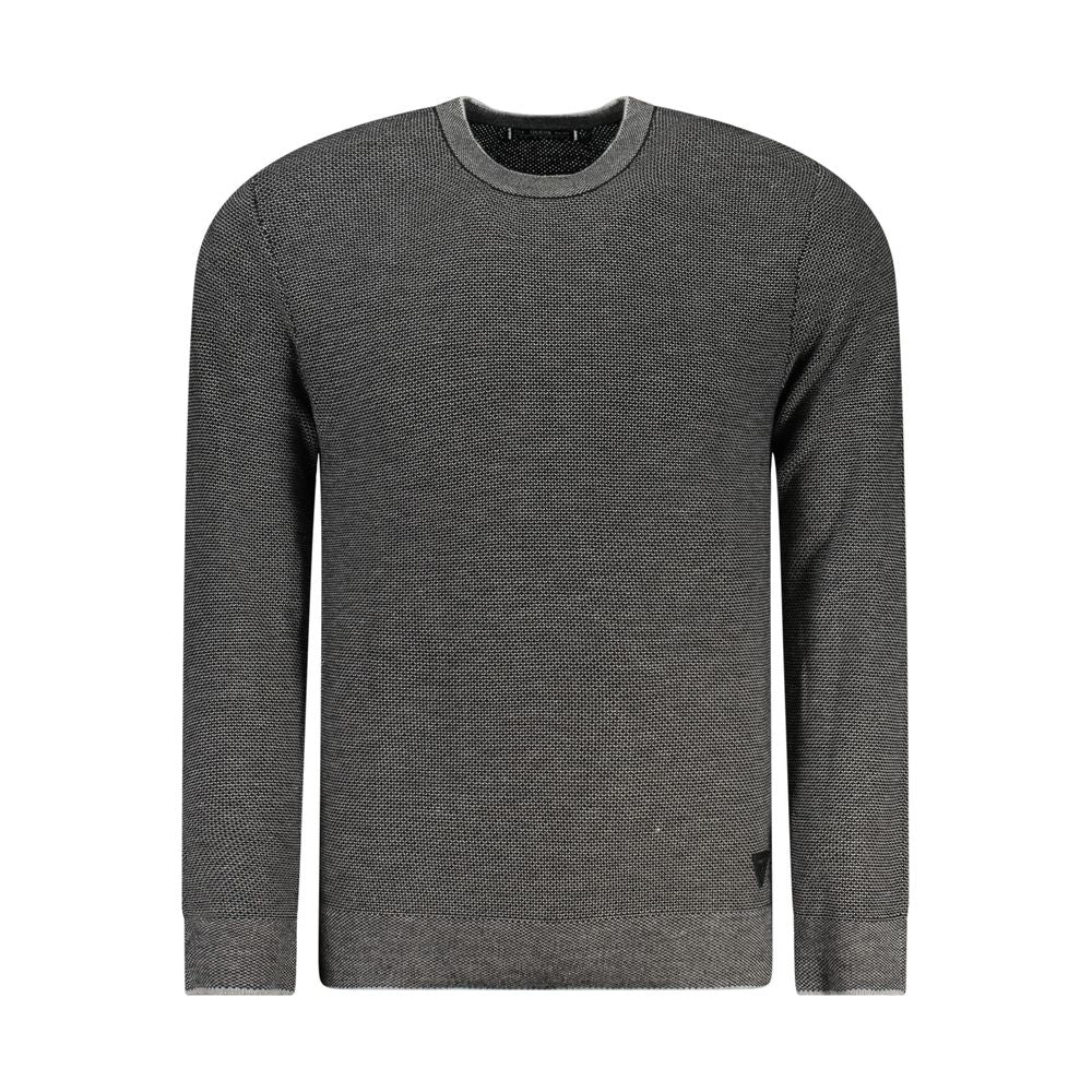 Black Polyester Sweater