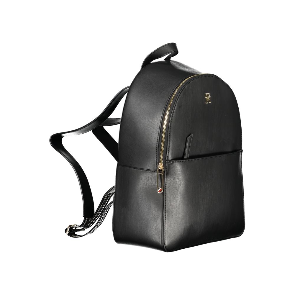 Black Polyethylene Backpack