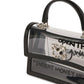 Black Pvc Crossbody Bag