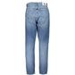 Blue Cotton Jeans & Pant