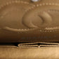 Dark Gold Caviar Medium Classic Double Flap Shoulder Bag