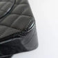 Black Caviar Medium Classic Double Flap Quilted Shoulder Bag