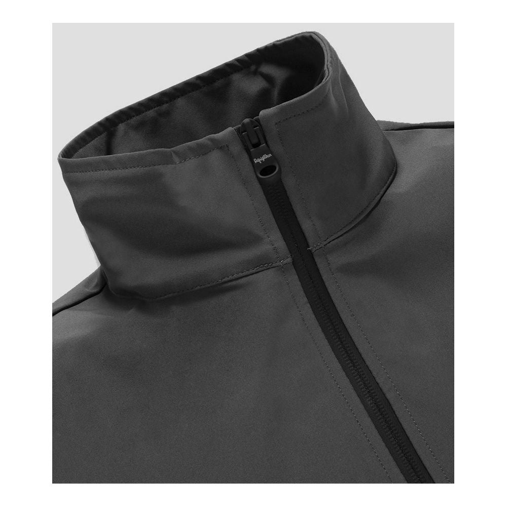 Gray Nylon Men's Bomber Jacket