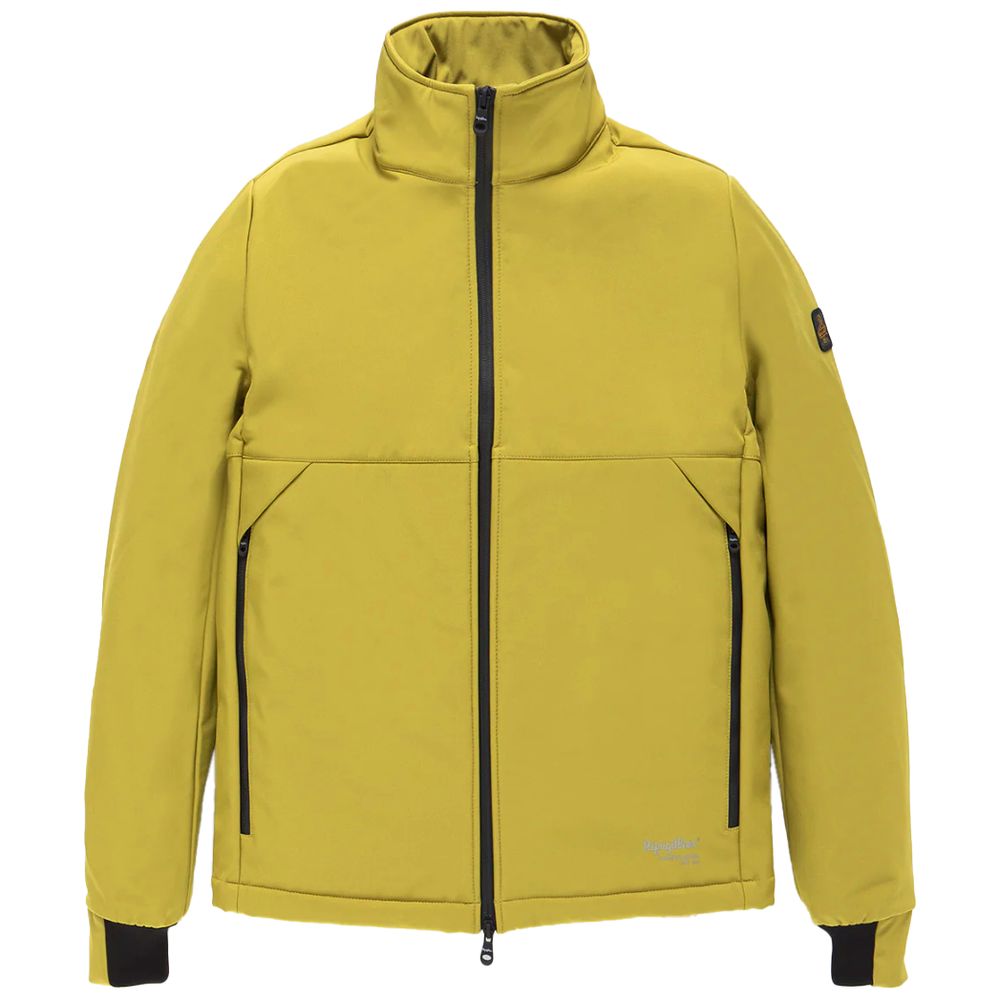 Green Nylon Men Jacket