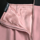 Elegant High Waist Pencil Skirt in Pink