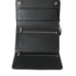 Elegant Black Leather Shoulder Bag