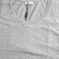 Gray Cotton Stretch Sleeveless Tank Top T-shirt