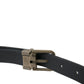 Elegant Suede Calf Leather Belt