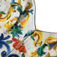 Elegant Printed Silk Blend Bodysuit Top