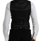 Maroon Satin Silk Waistcoat Dress Formal Vest