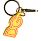 Chic Yellow Gold Keychain Charm
