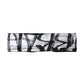 White Black Logo Print Silk Head Band Hat Men