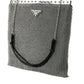 Elegant Silver Mesh Shoulder Evening Bag