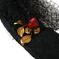 Black Strawberry Sicily Crystal Mesh Net Headband Diadem