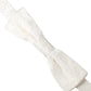 White Floral Brocade Adjustable Neck Men Bow Tie
