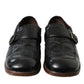 Elegant Black Leather Moccasins Dress Shoes