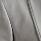 Elegant Silver Slim Fit Wool-Silk Suit